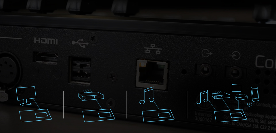 ColorSource AV consoles